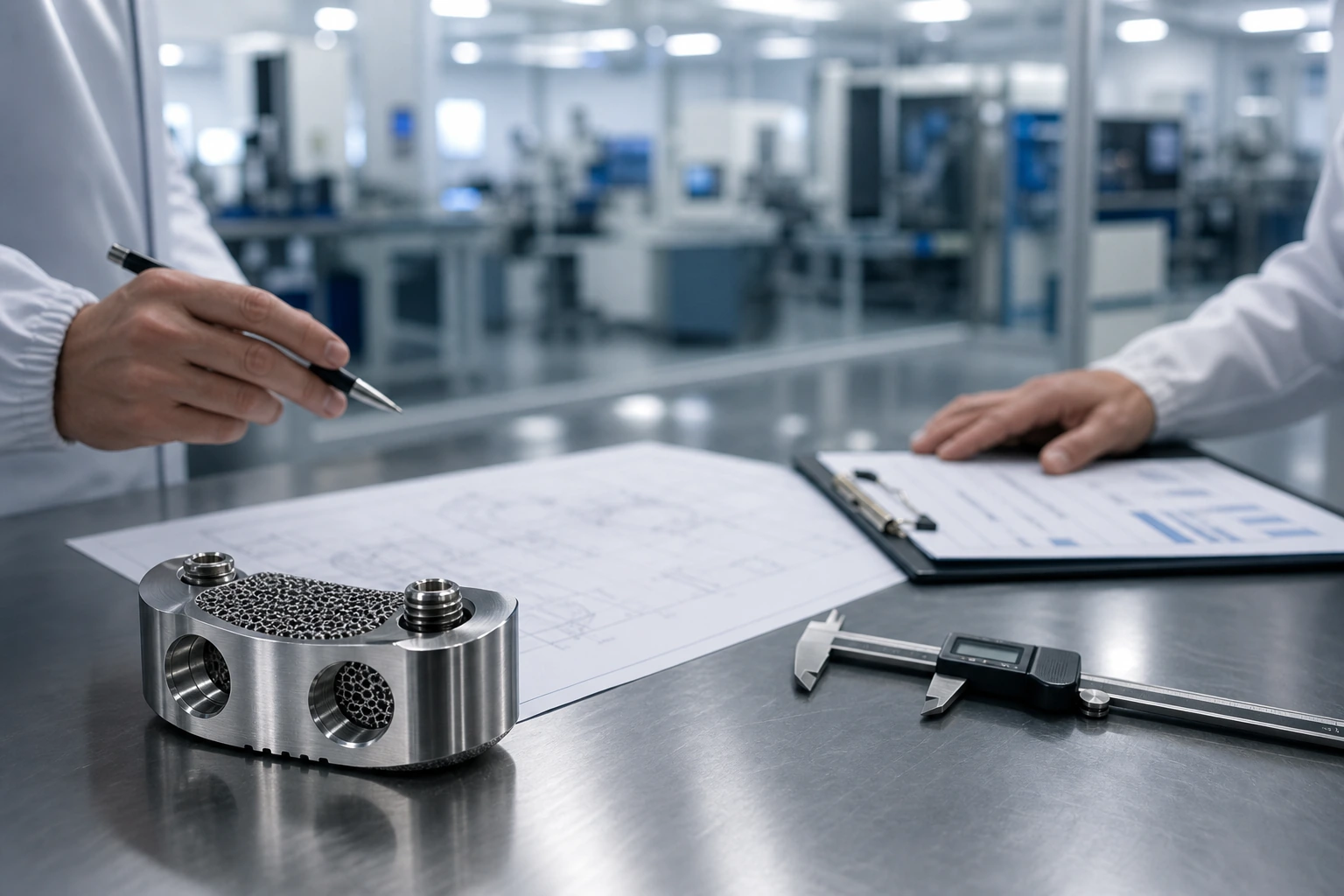 Modelo de qualificação técnica para parceiro local em manufatura médica