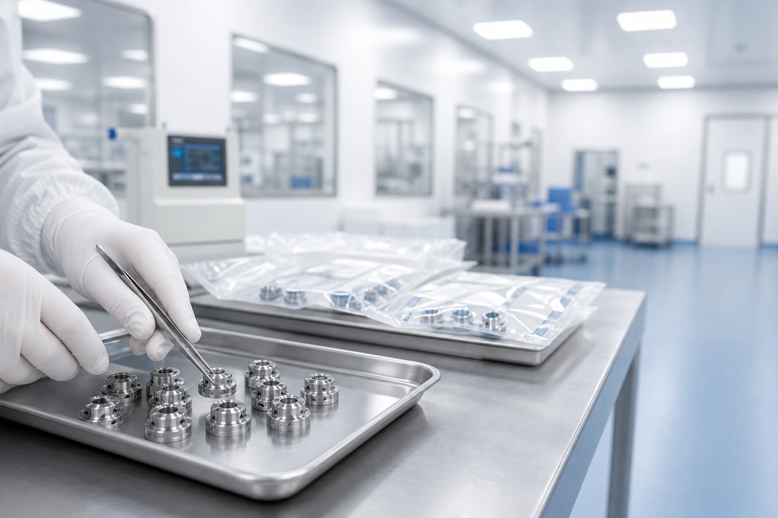 Níveis ISO de Sala Limpa na Fabricação de Dispositivos Médicos: o que realmente importa